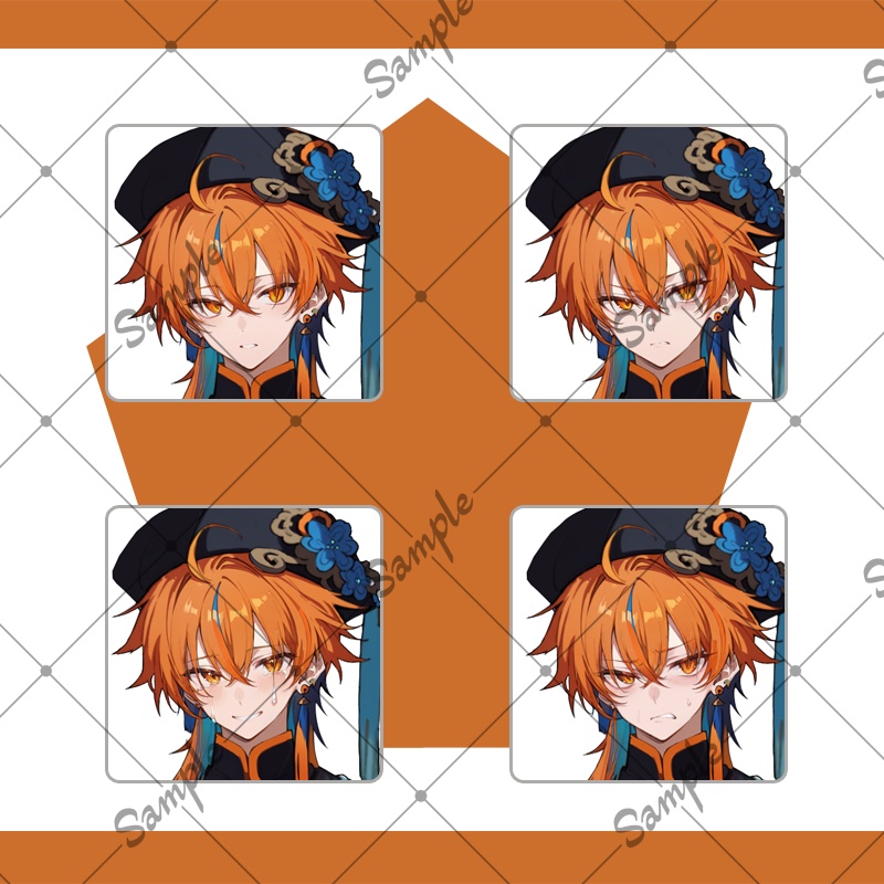 【1点限定】男性 003【表情差分/背景あり】