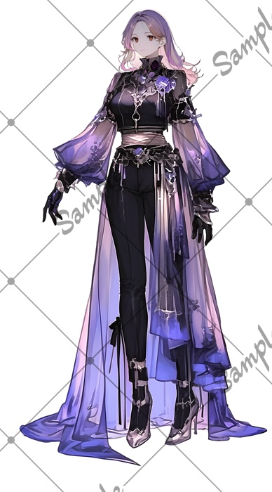 【1点限定】女性 002【表情差分/背景あり】