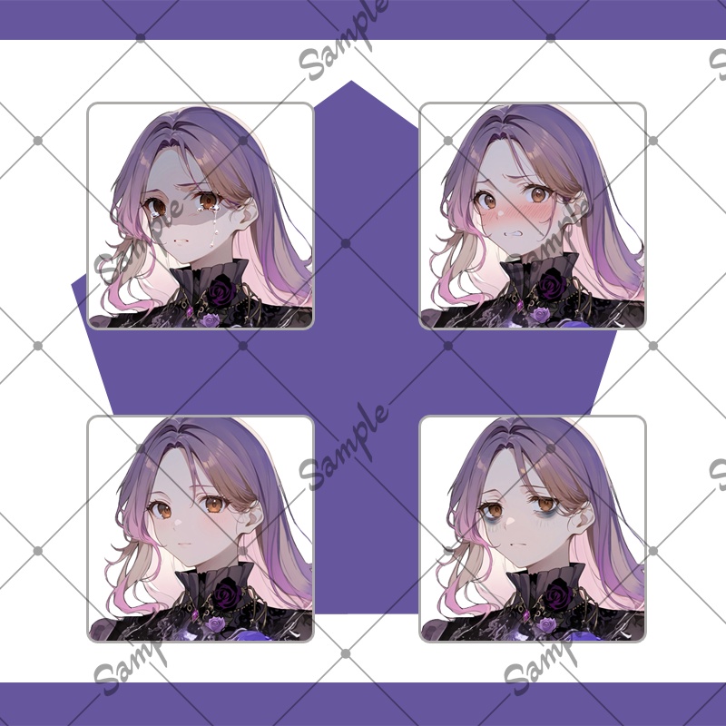 【1点限定】女性 002【表情差分/背景あり】