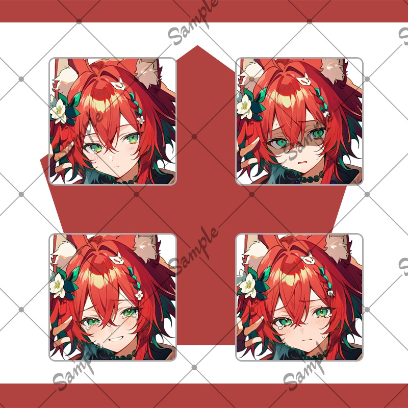 【1点限定】男性 006【表情差分/背景あり】