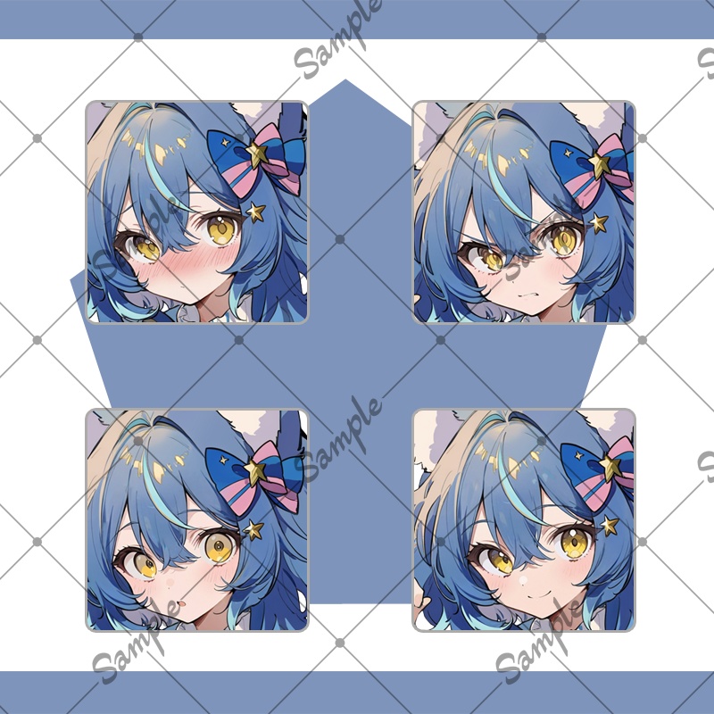 【1点限定】女性 003【表情差分/背景あり】