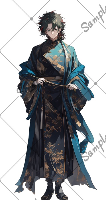 【1点限定】男性 007【表情差分/背景あり】