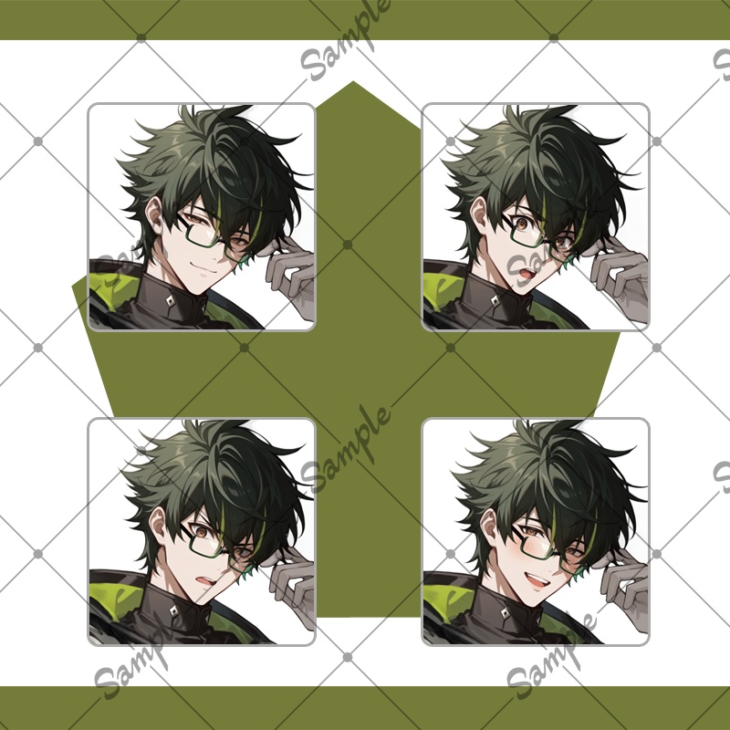 【1点限定】男性 005【表情差分/背景あり】