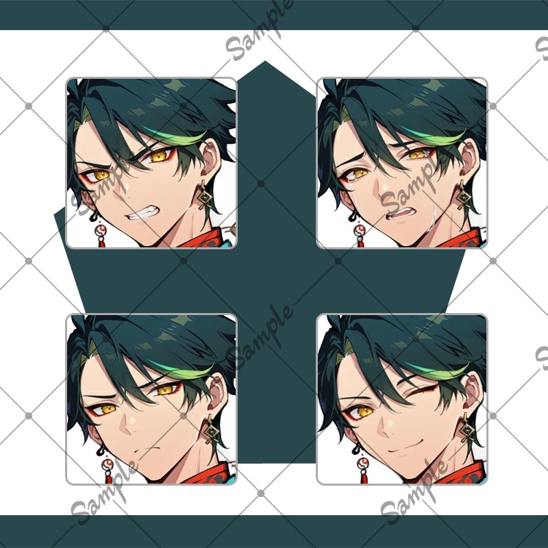 【1点限定】男性 010【表情差分/背景あり】