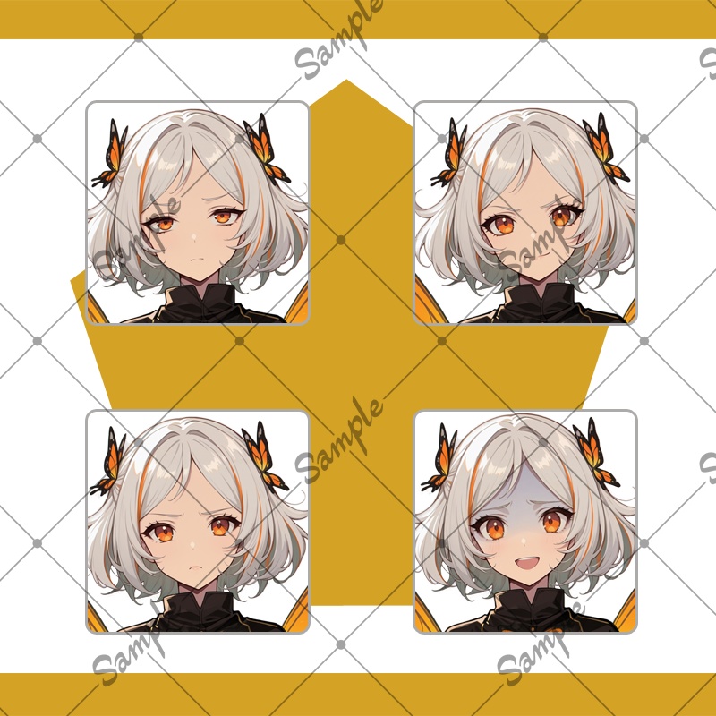 【1点限定】女性 005【表情差分/背景あり】