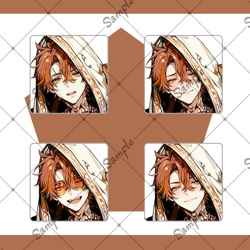 【1点限定】男性 014【表情差分/背景あり】