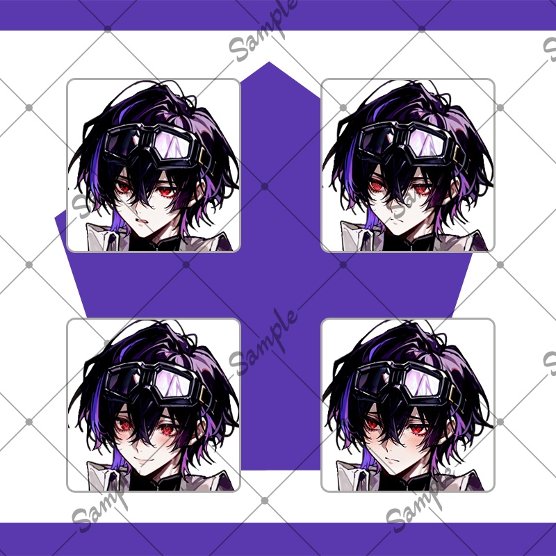 【1点限定】男性 015【表情差分/背景あり】