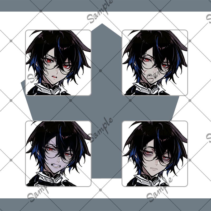 【1点限定】男性 010【表情差分/背景あり】