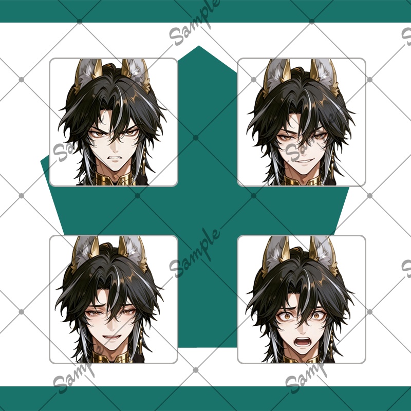 【1点限定】男性 020【表情差分/背景あり】