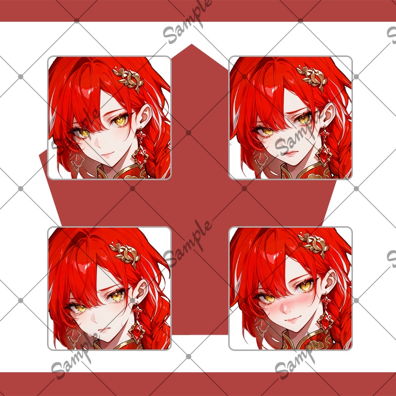 【1点限定】女性 023【表情差分/背景あり】