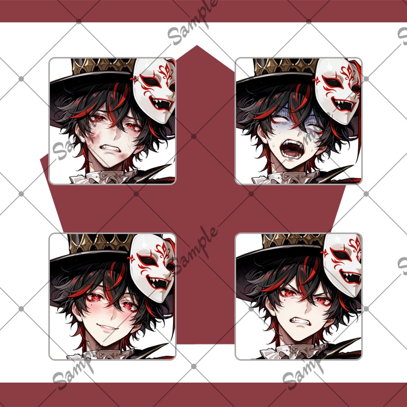 【1点限定】男性 024【表情差分/背景あり】