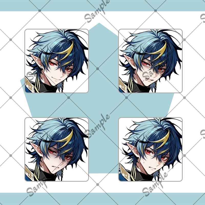 【1点限定】男性 025【表情差分/背景あり】