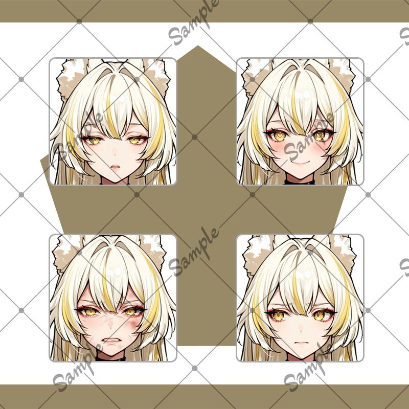 【1点限定】女性 022【表情差分/背景あり】