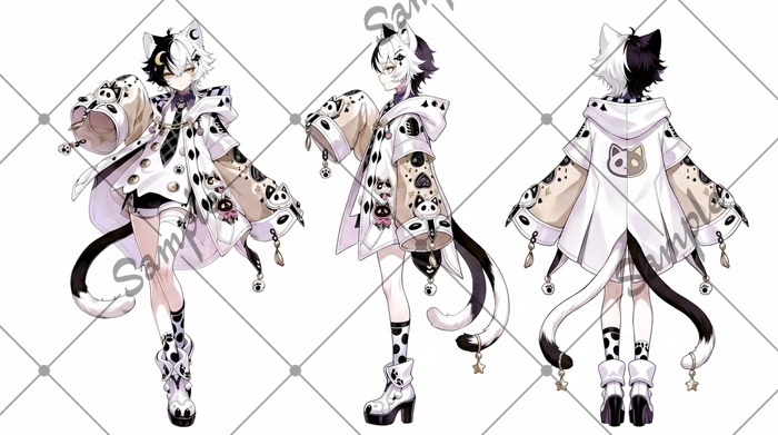 【1点限定】女性 024【表情差分/背景あり】