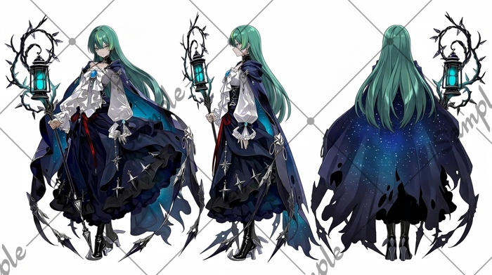 【1点限定】女性 002【表情差分/背景あり】