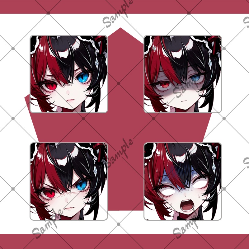 【1点限定】女性 028【表情差分/背景あり】