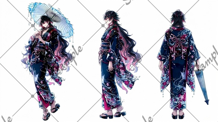 【1点限定】男性 025【表情差分/背景あり】