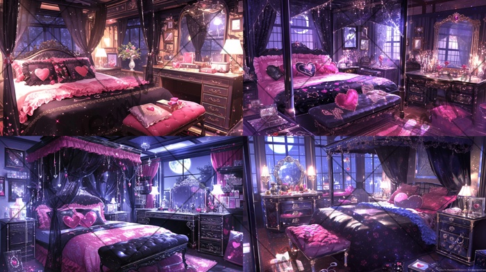【1点限定】女性 040【表情差分/背景あり】