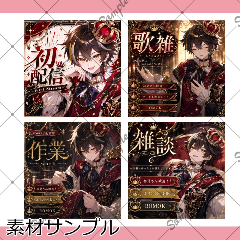 【1点限定】男性011【IRIAM初配信セット/返礼品あり】