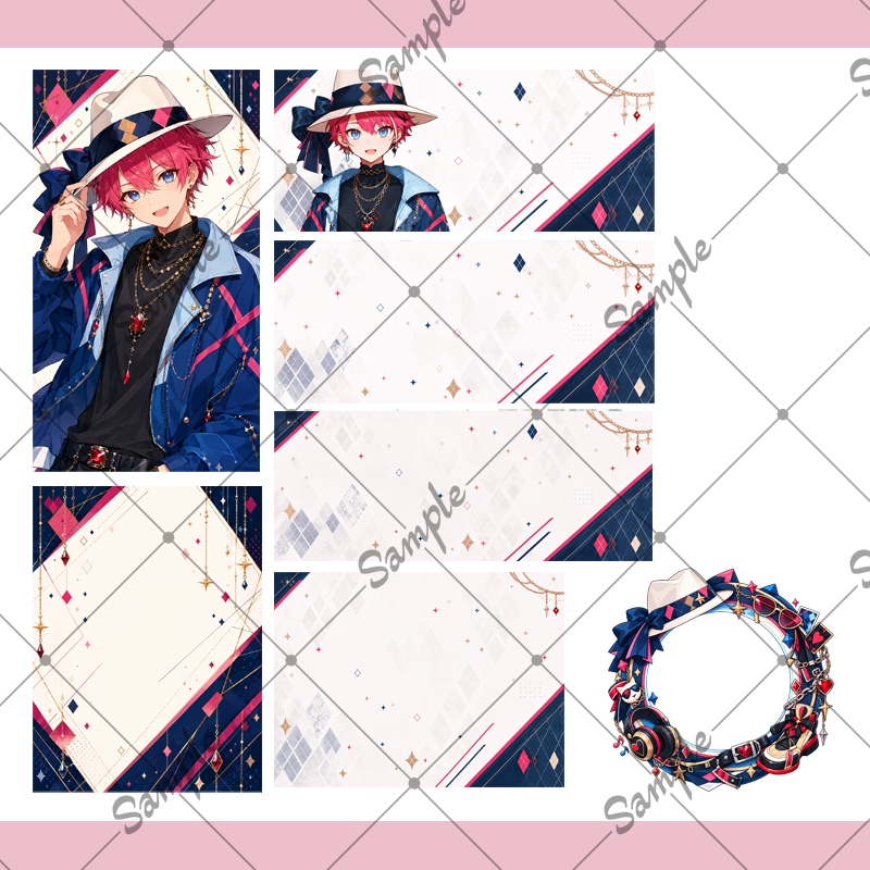 【1点限定】男性011【IRIAM初配信セット/返礼品あり】