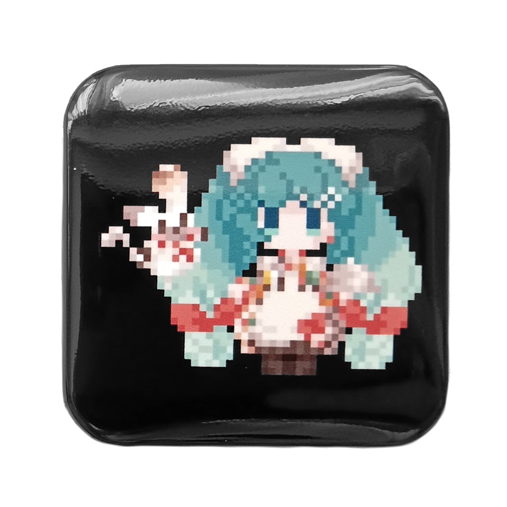 雪ミク ピクセルアート缶バッジ 15種セット