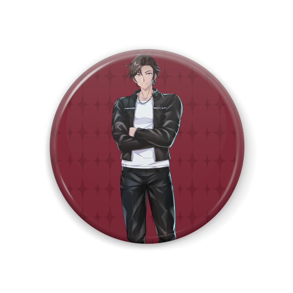 鷺ノ宮潤　推し事缶バッチ（44×44）