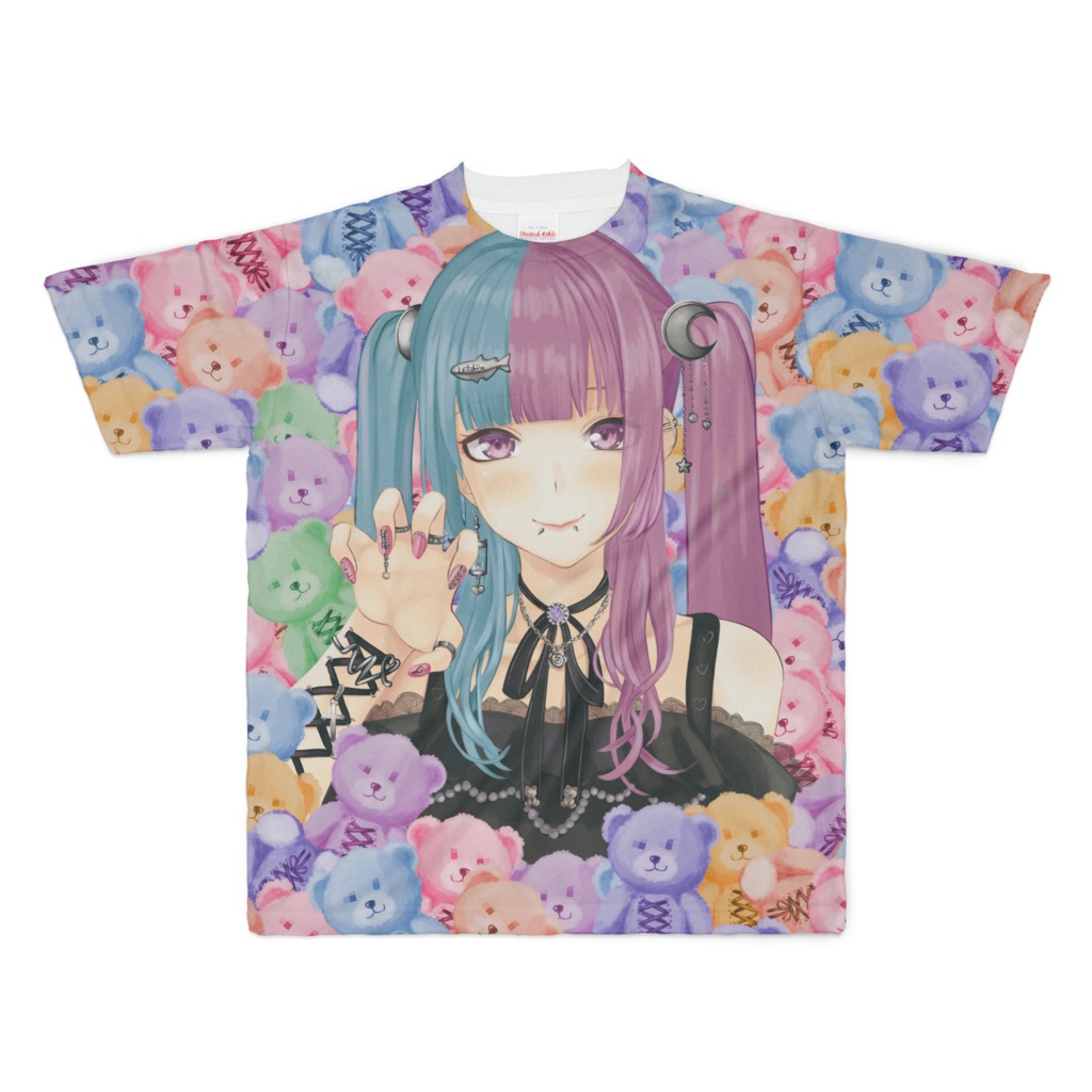 悪ノリで作ったくまさんTシャツ