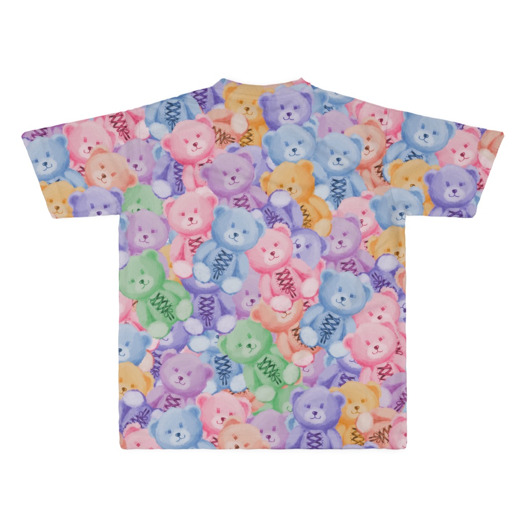 悪ノリで作ったくまさんTシャツ