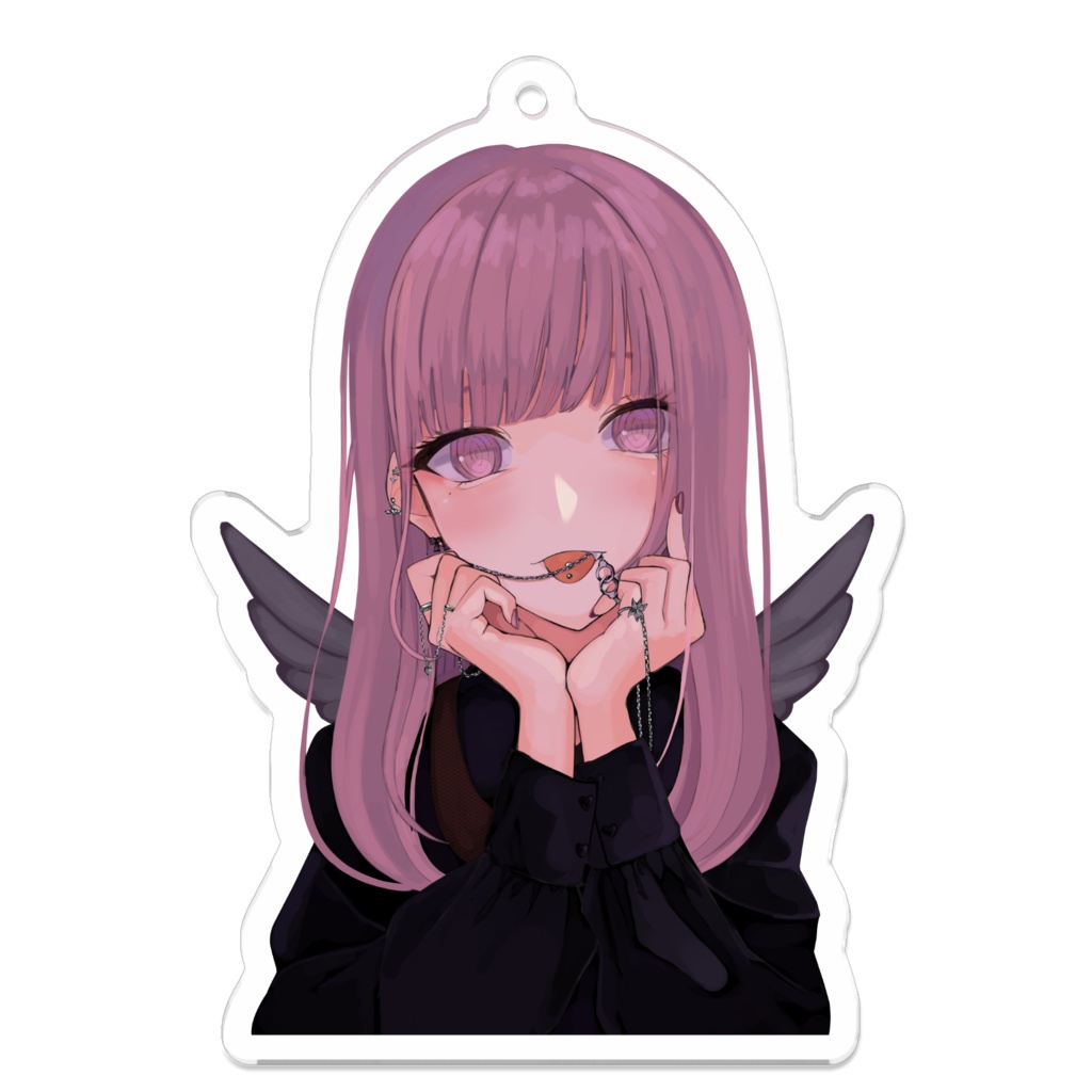 クロユリちゃんアクキー