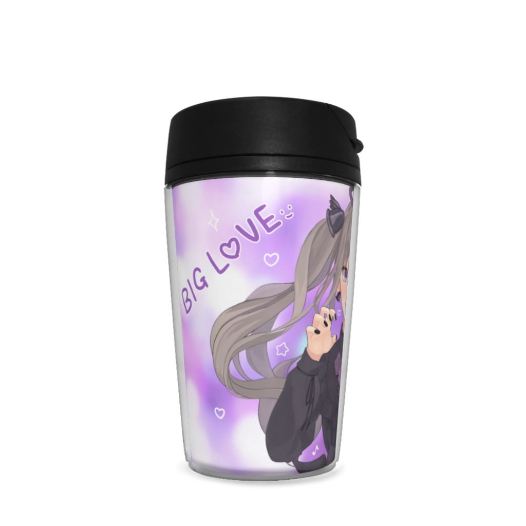 紫月むめいタンブラー 特典イラスト付き