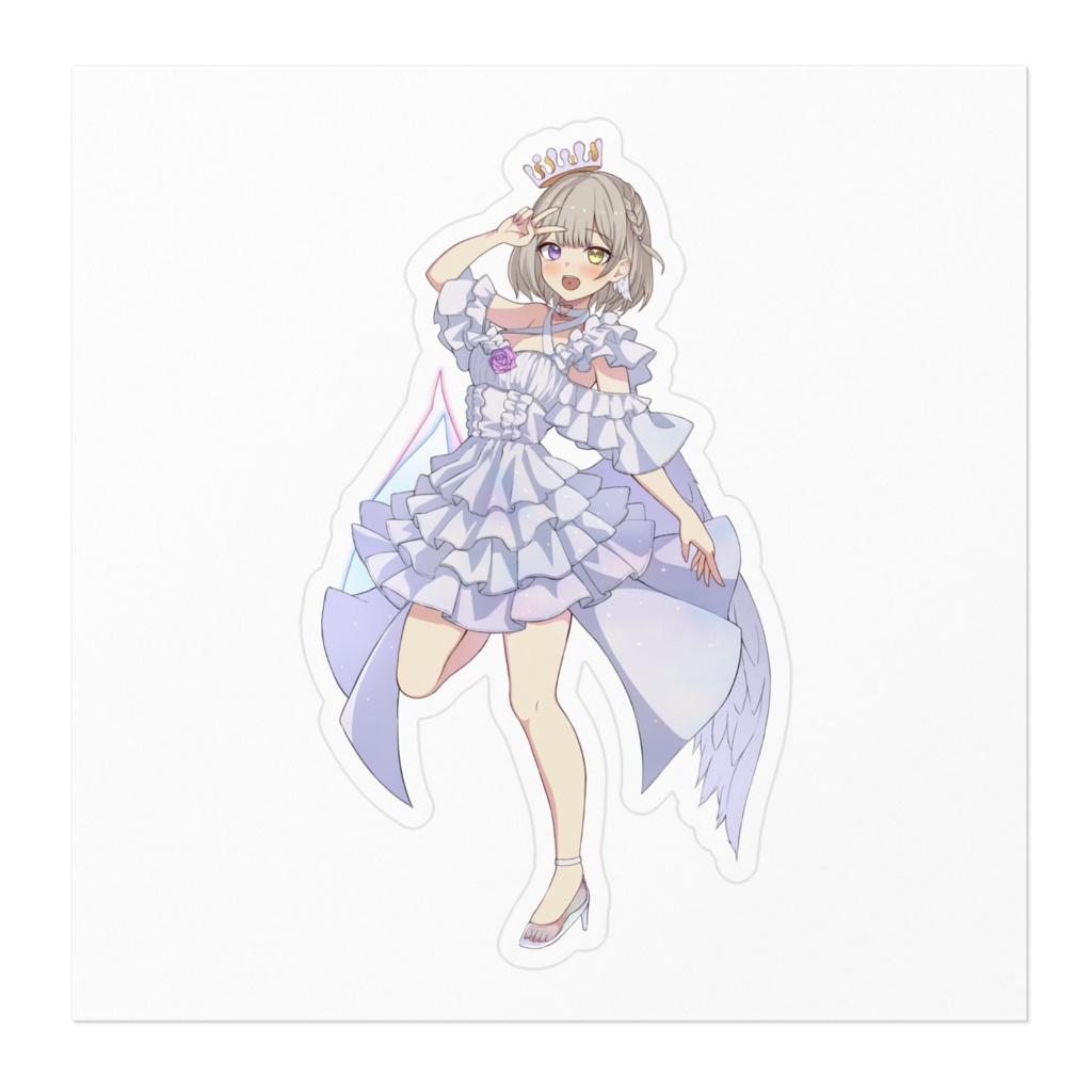 むめいキービジュアルステッカー