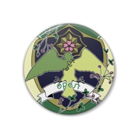 若鷲の双眸イメージデザイン缶バッジ