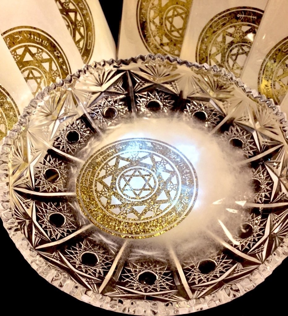 水に浮かべる魔法陣-葉書箱入り-