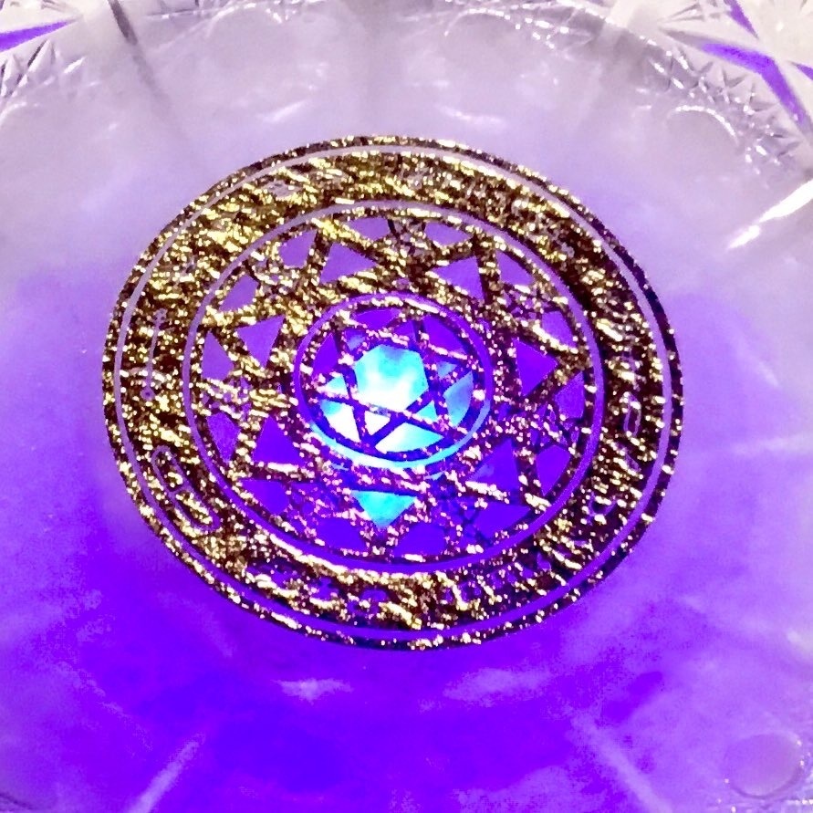 水に浮かべる魔法陣-葉書箱入り-