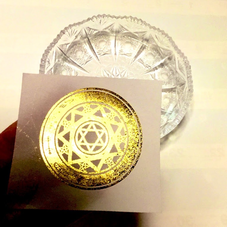 水に浮かべる魔法陣-オリジナル魔法陣カードセット-