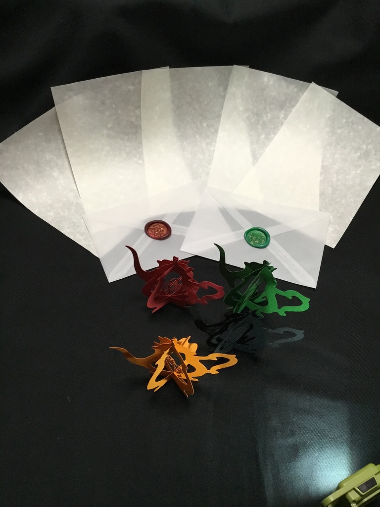 立体切り絵メッセージカード