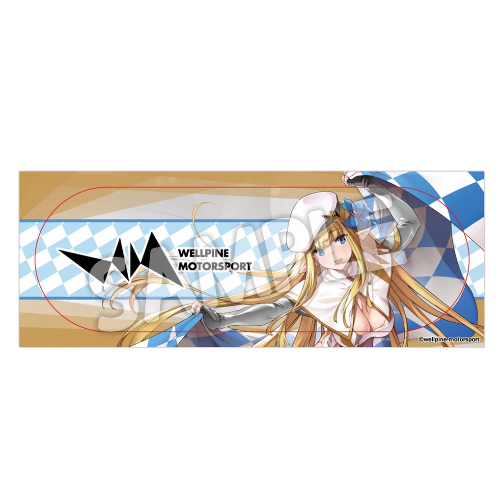 ウェルモちゃん 耐候ステッカー(ロゴ)