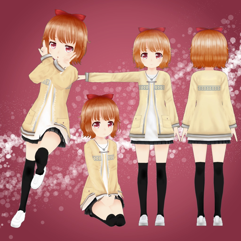 オリジナル3Dモデル「Clover」