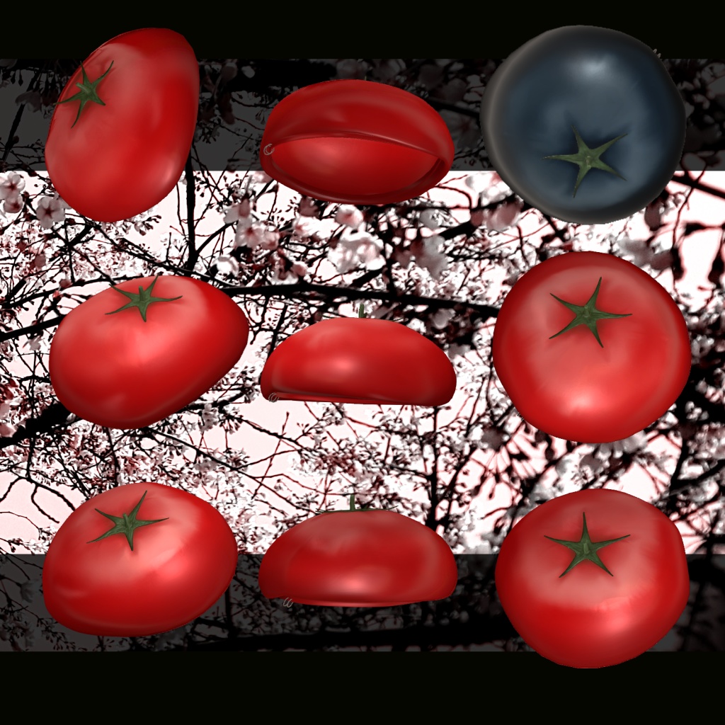 トマトベレー帽