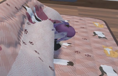 めくれるこたつ