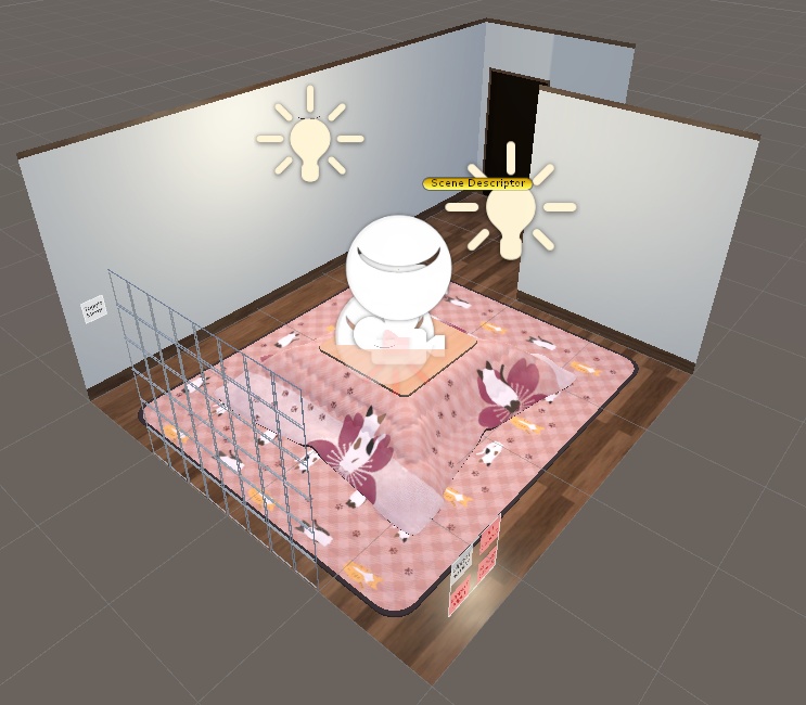 めくれるこたつ