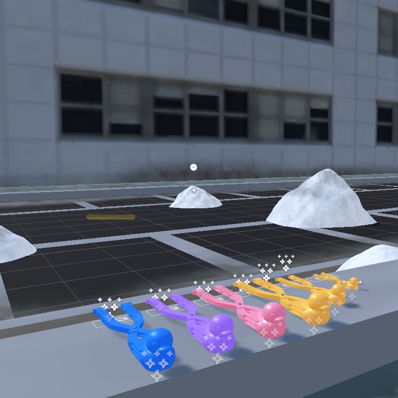 雪アヒルメーカー(雪ひよこ製造機)