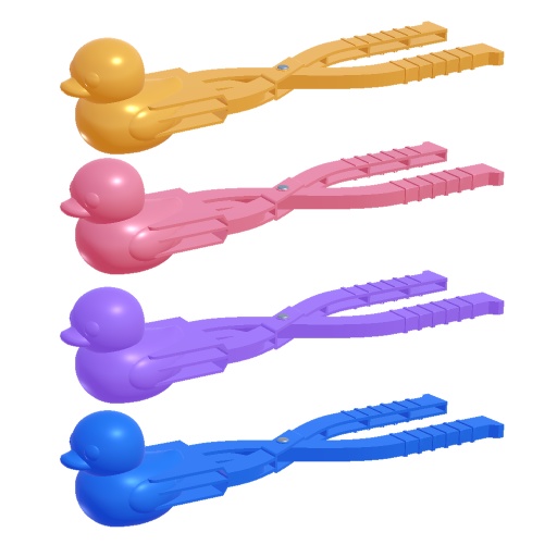 雪アヒルメーカー(雪ひよこ製造機)