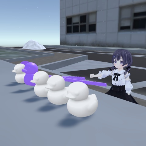 雪アヒルメーカー(雪ひよこ製造機)