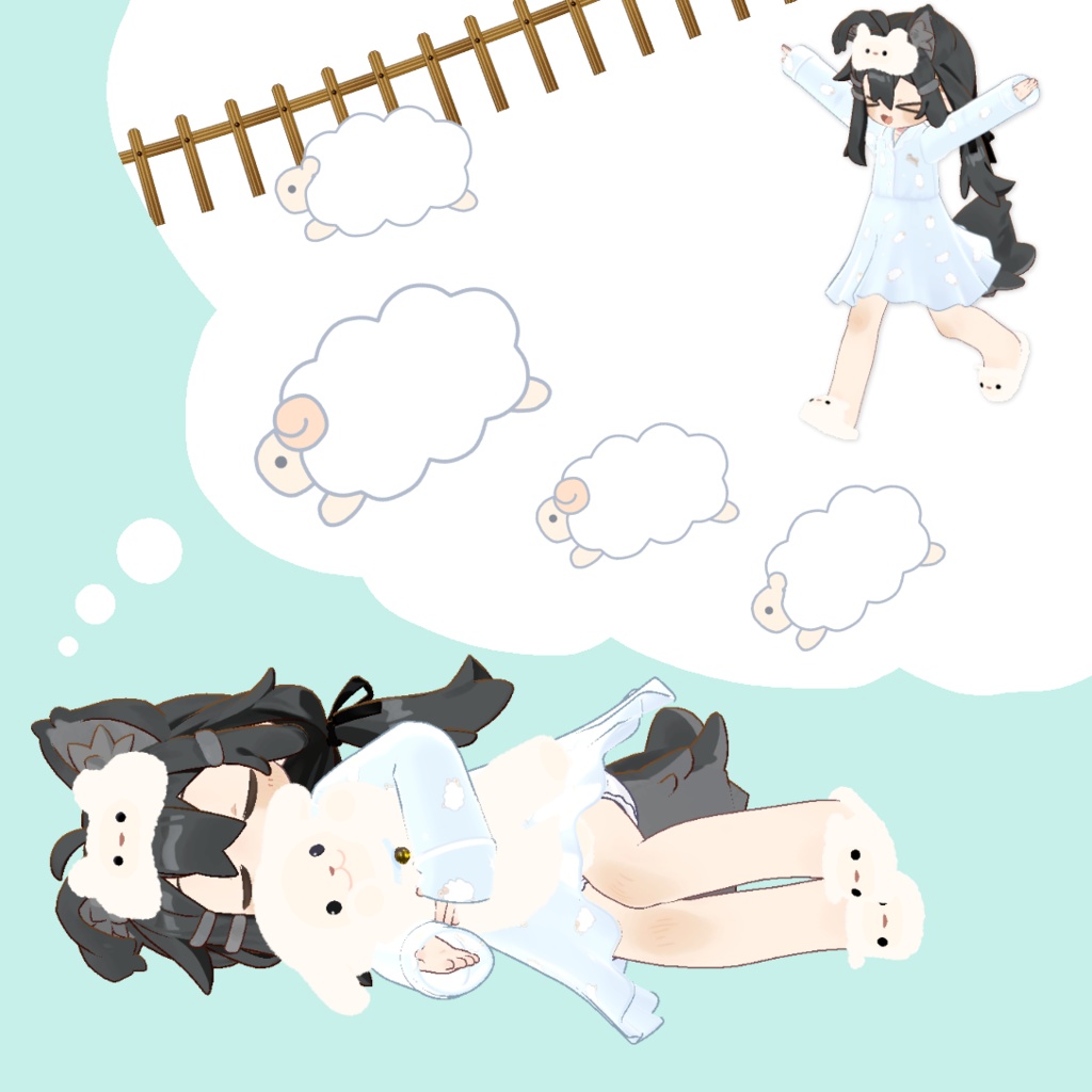 パジャマワンピースセット