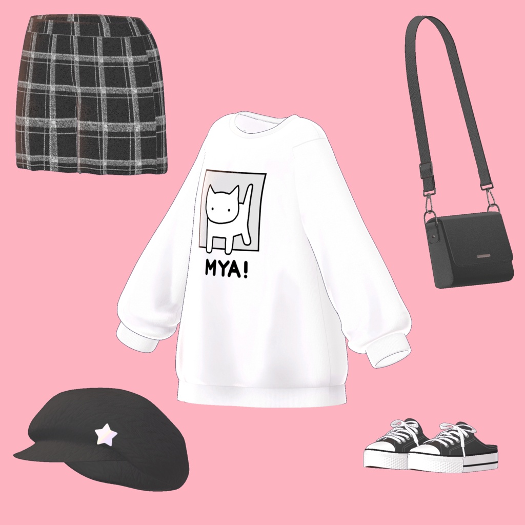 MYAトレーナーセット ✪ シフォン ✪