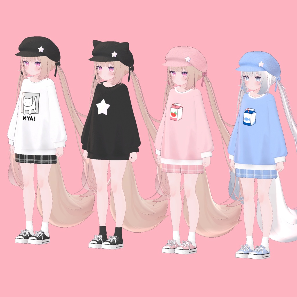 MYAトレーナーセット ✪ シフォン ✪