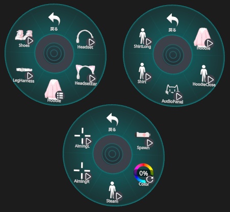 MYAヘッドホンパーカーセット #ahzkwid