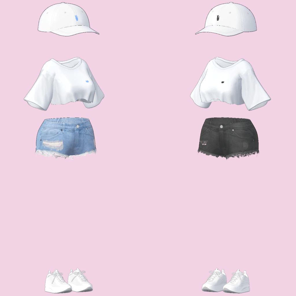 ハンディーファンホットパンツセット ✪ ルルネ ✪