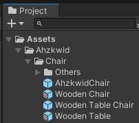 アズキドチェア ( Ahzkwid Chair )